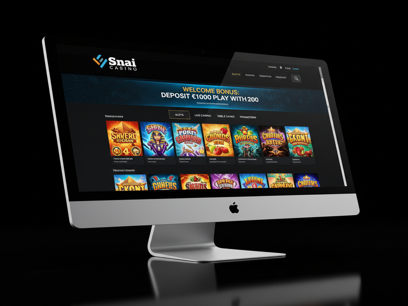 Snai Casino Casinò su computer